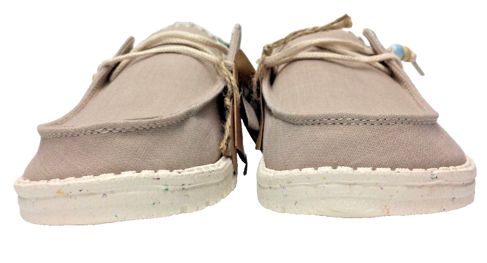 Hey Dude Wendy Natural Rose Women's Lightweight Comfortable Shoes Slip On Sz. 11