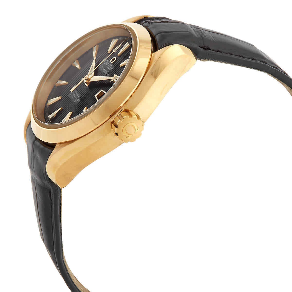 Omega Seamaster Aqua Terra Automatic Chronograph Black Dial Ladies' Watch -