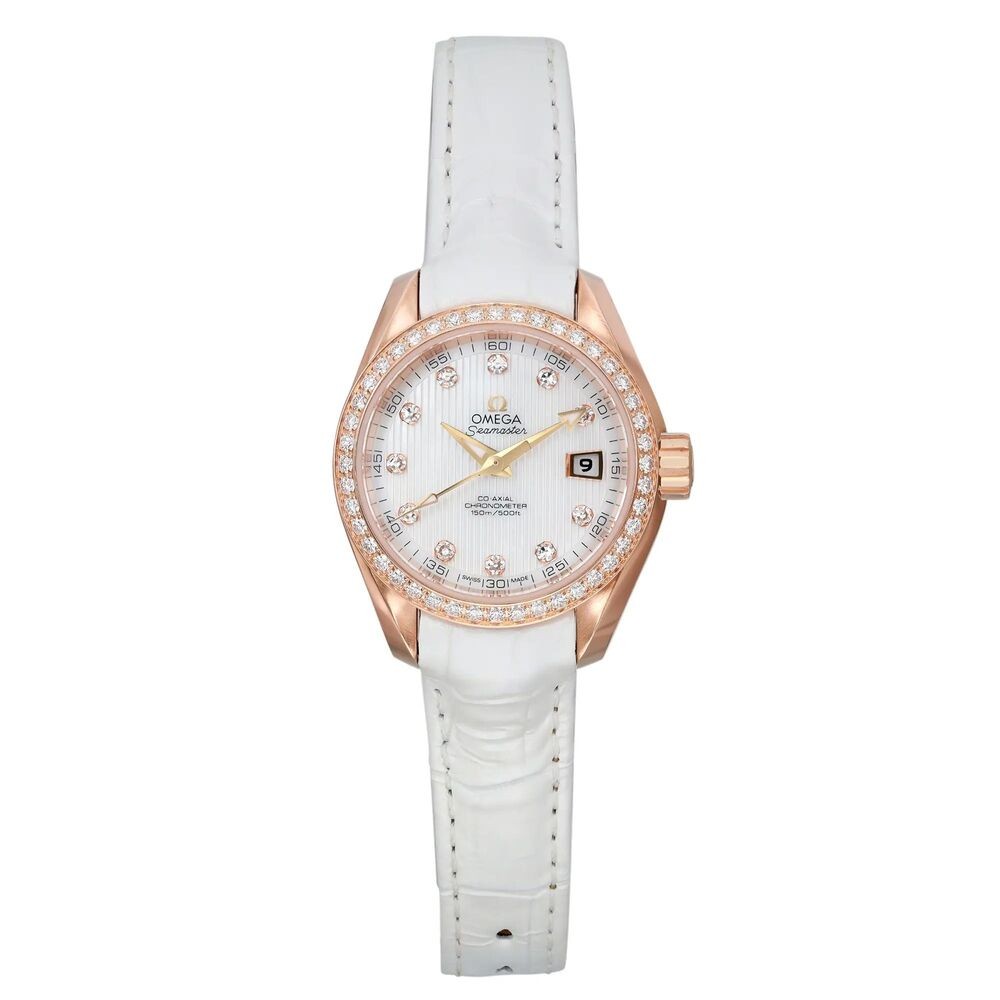 Omega Seamaster Aqua Terra Diamond MOP dial automatic watch 231.58.30.20.55.001-