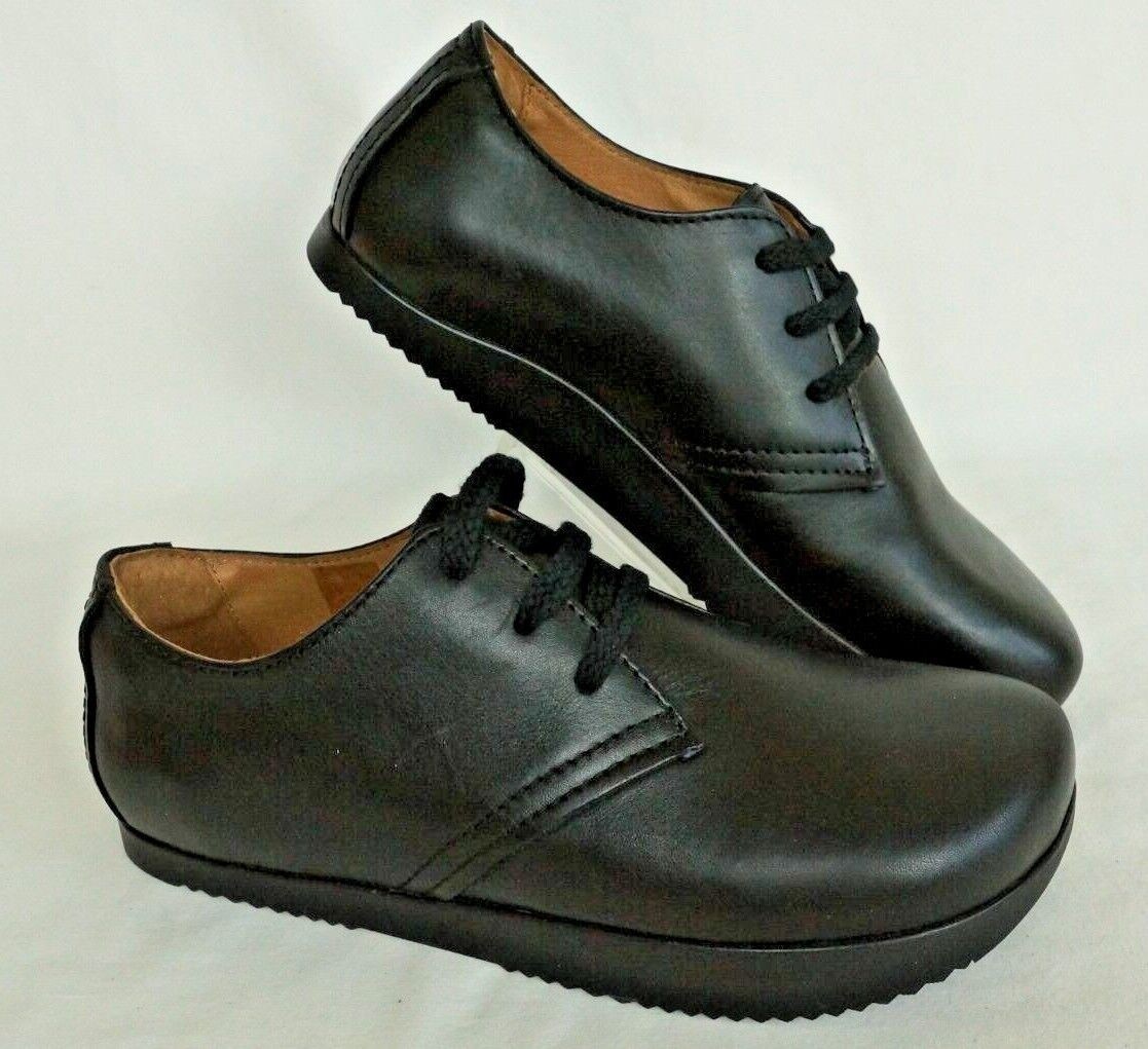 Kalso Earth Shoes Faroe Lokah Black Leather Women Negative Heel NEW