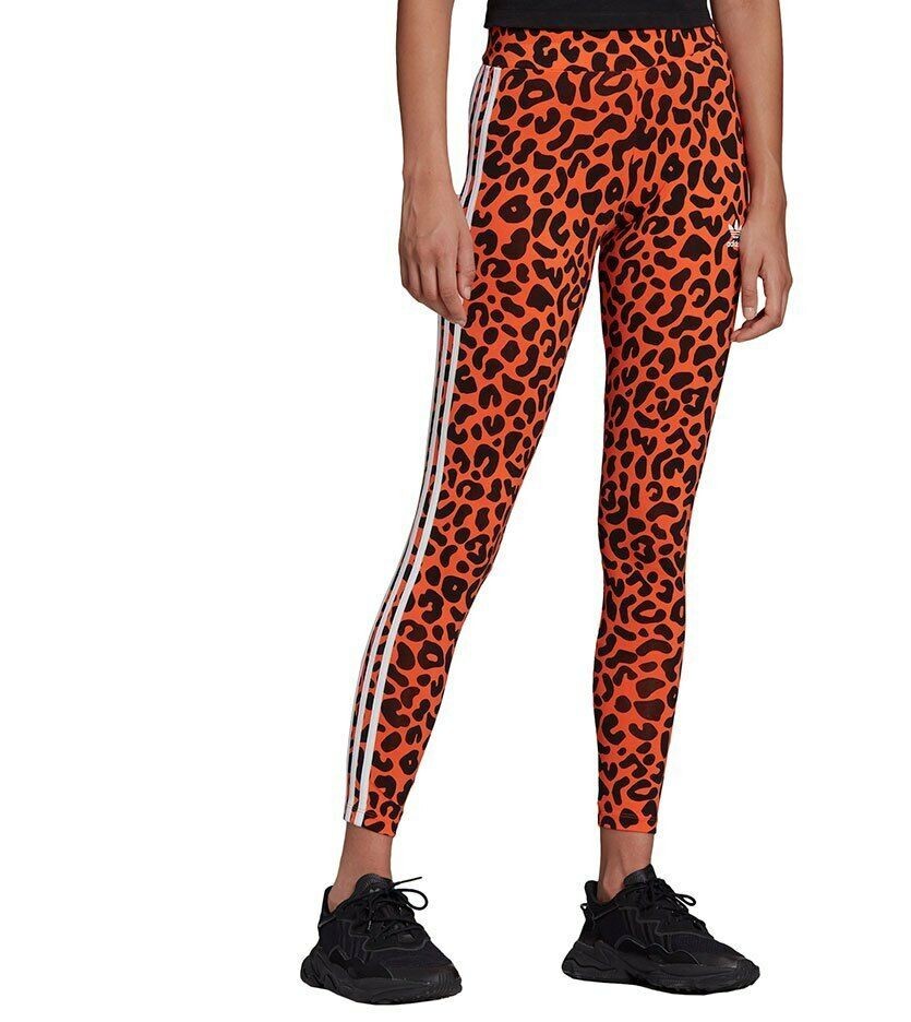 ADIDAS ORIGINALS RICH MNISI ANIMAL PRINT LEGGINGS BNWT UK 6,8,12 LAST 3