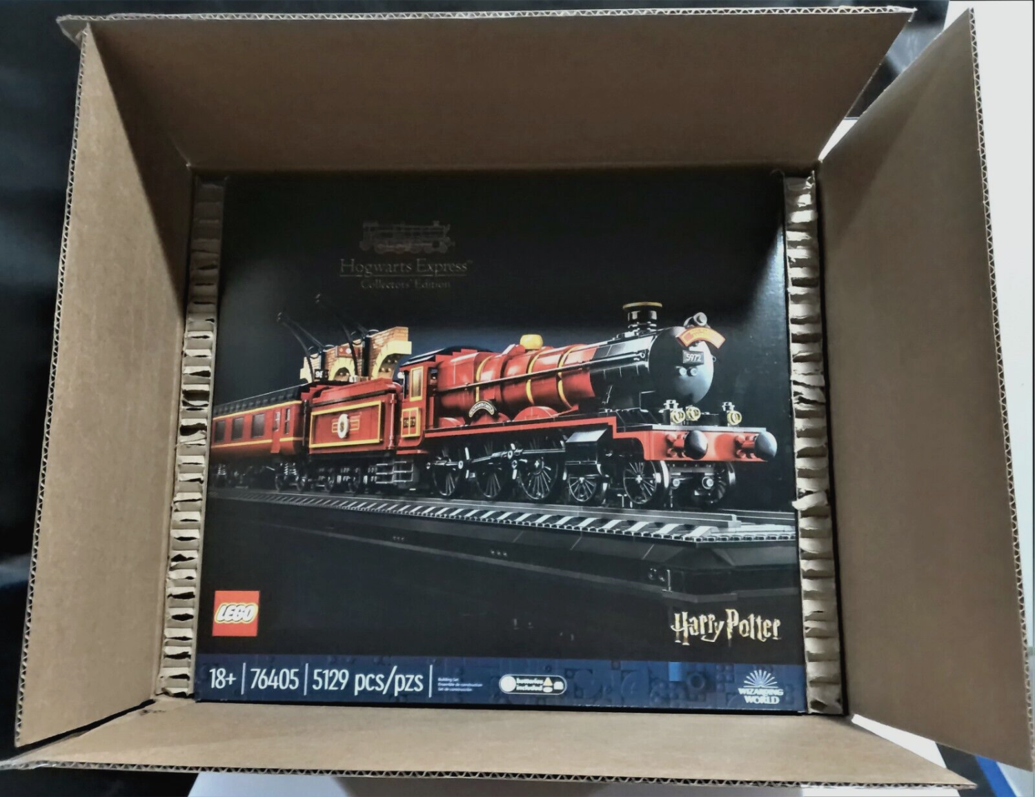 LEGO HARRY POTTER HOGWARTS EXPRESS 76405 UCS COLLECTORS + ORIGINAL SHIPPING BOX