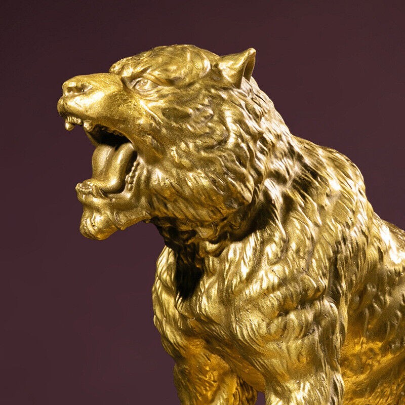 Handmade Pure Copper Tiger ornaments and crafts