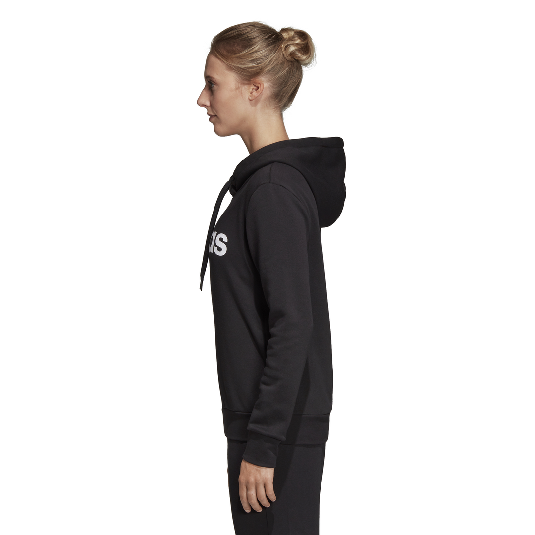 Adidas Womens Hoodies Hoody Linear Sweatshirt Essentials Ladies Pullover Hoodie