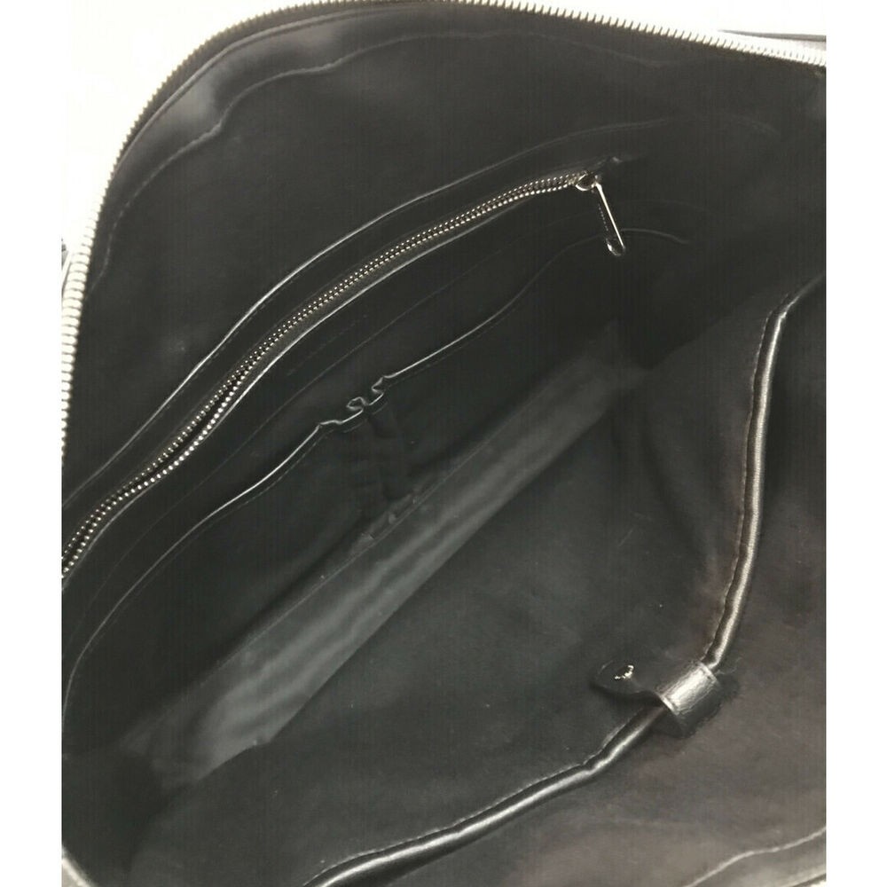 Burberry briefcase men's Black