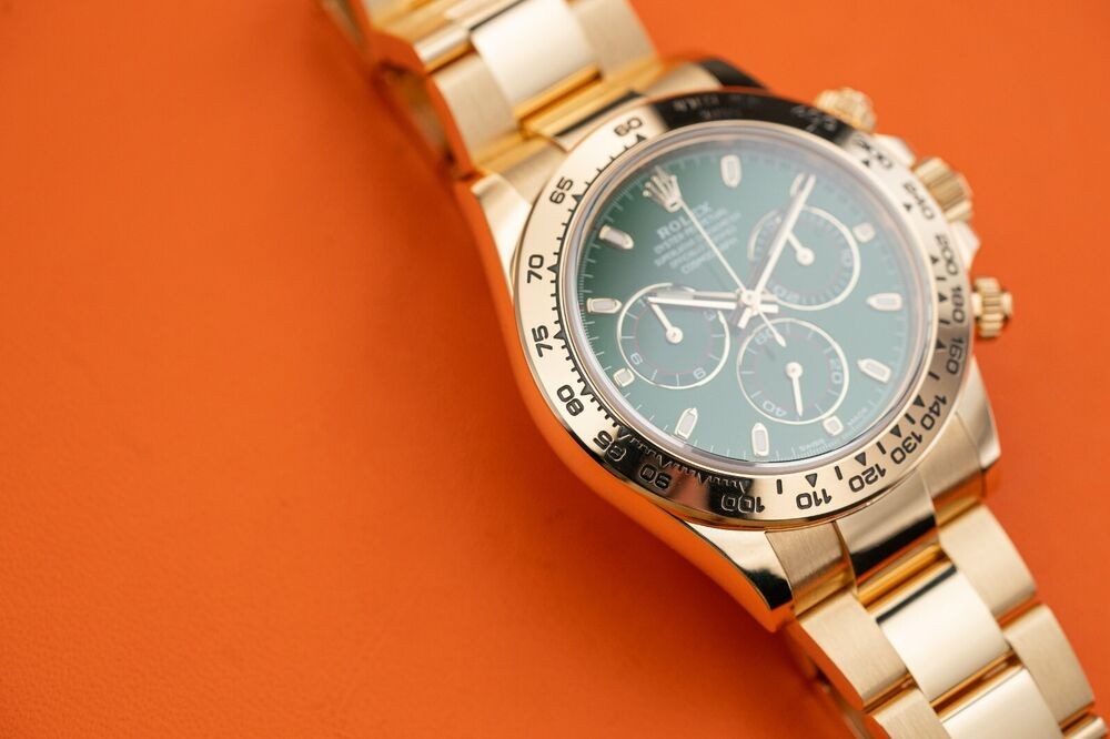 Rolex Daytona Cosmograph Yellow Gold Green Dial John Mayer 116508 2018