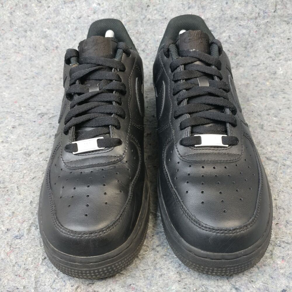 Nike Air Force 1 Low Mens Shoes Size 9.5 Sneakers AF1 Triple Black CW2288-001
