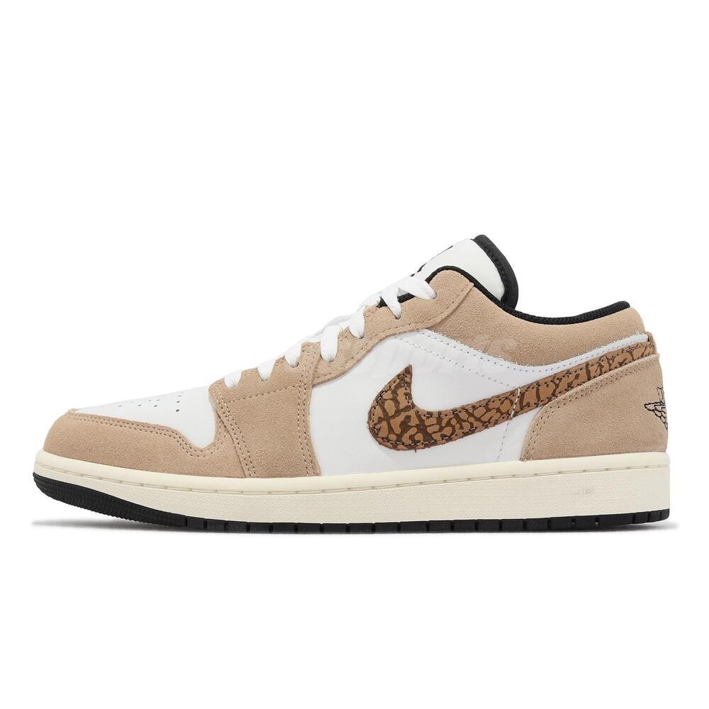 Nike Air Jordan 1 Low SE AJ1 Brown Elephant Men Casual Shoes Sneakers DZ4130-201