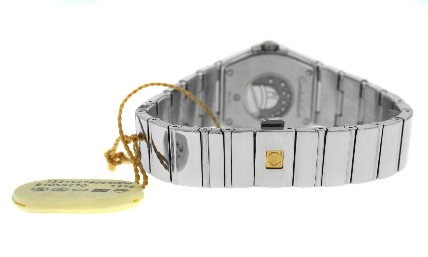 Omega Constellation 123.15.27.60.55.004 Diamond Sunburst MOP 27MM Quartz Watch