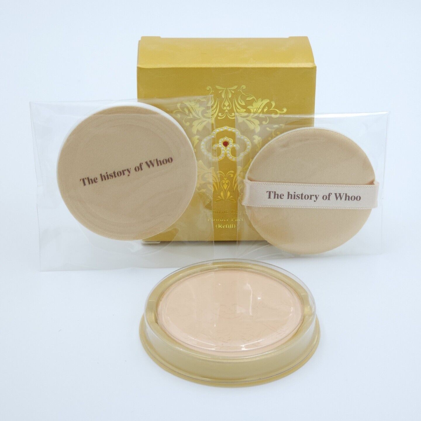 The History of Whoo Ultimate Royal Powder Pact Set 4 Items Anti Aging K-Beauty