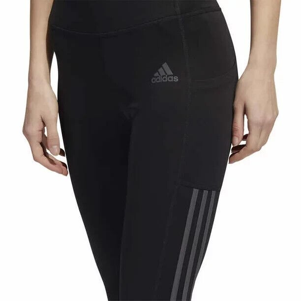 Adidas Women's 3 High Waist Belt 3/4 Capri Tights