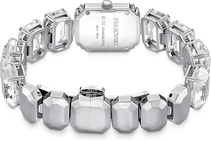 Swarovski Swiss Quartz Watch, Inspired by the Millenia Collection, Clear Crystal, Millenia Swiss Quartz Crystal Watch
