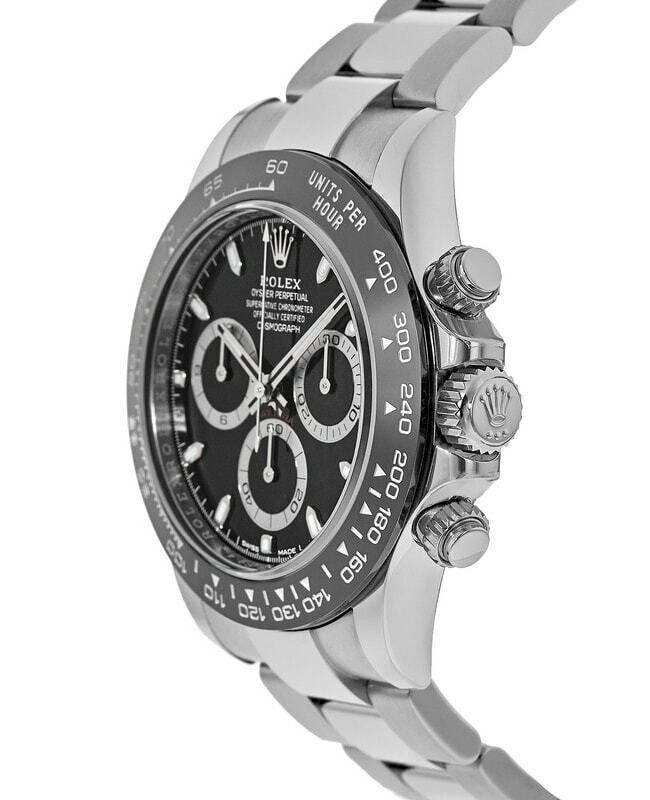 New Rolex Cosmograph Daytona Oystersteel Black Dial Men's Watch M116500LN-0002