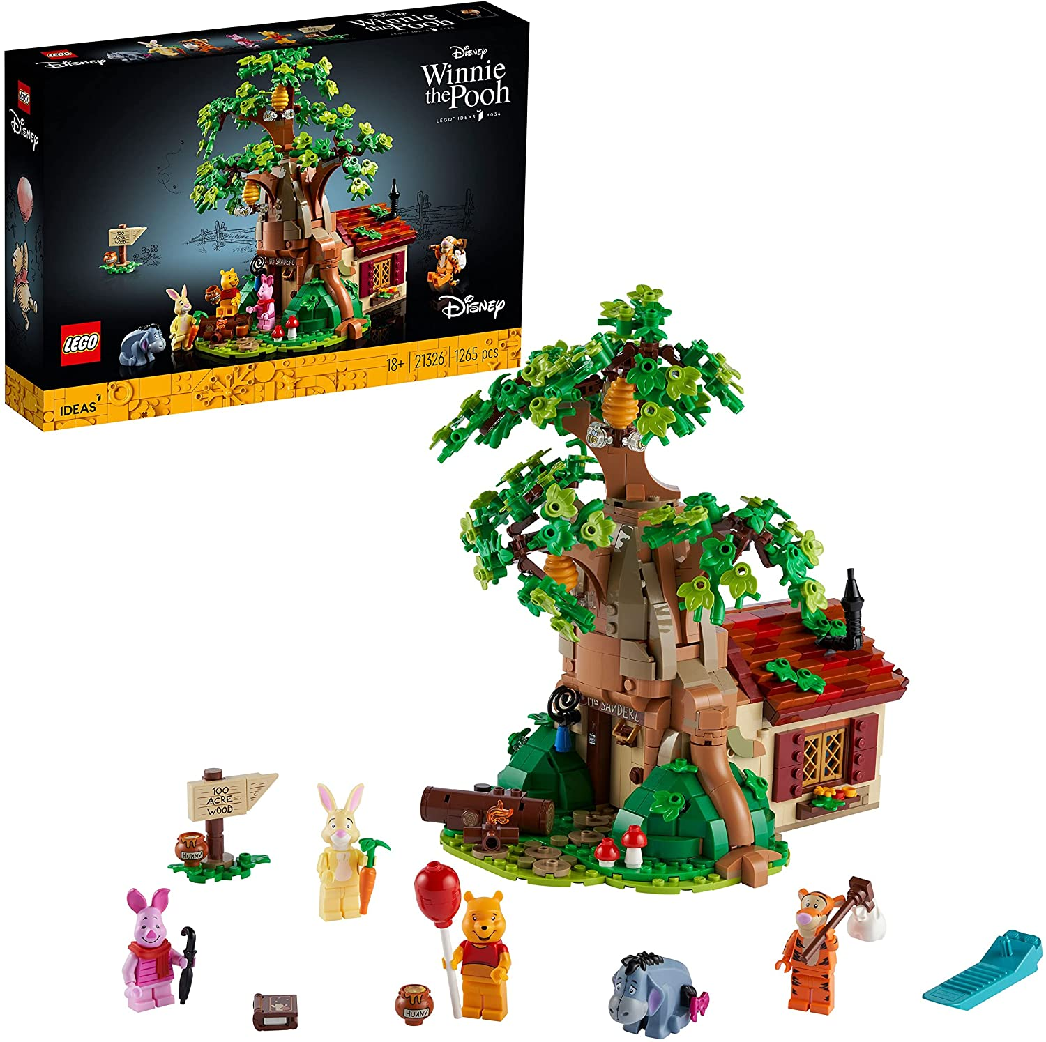 Lego tree house with winnie the pooh lego creations 21326