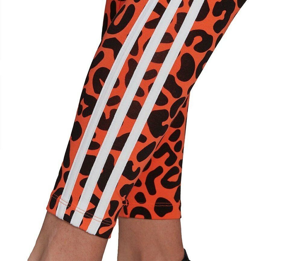 ADIDAS ORIGINALS RICH MNISI ANIMAL PRINT LEGGINGS BNWT UK 6,8,12 LAST 3