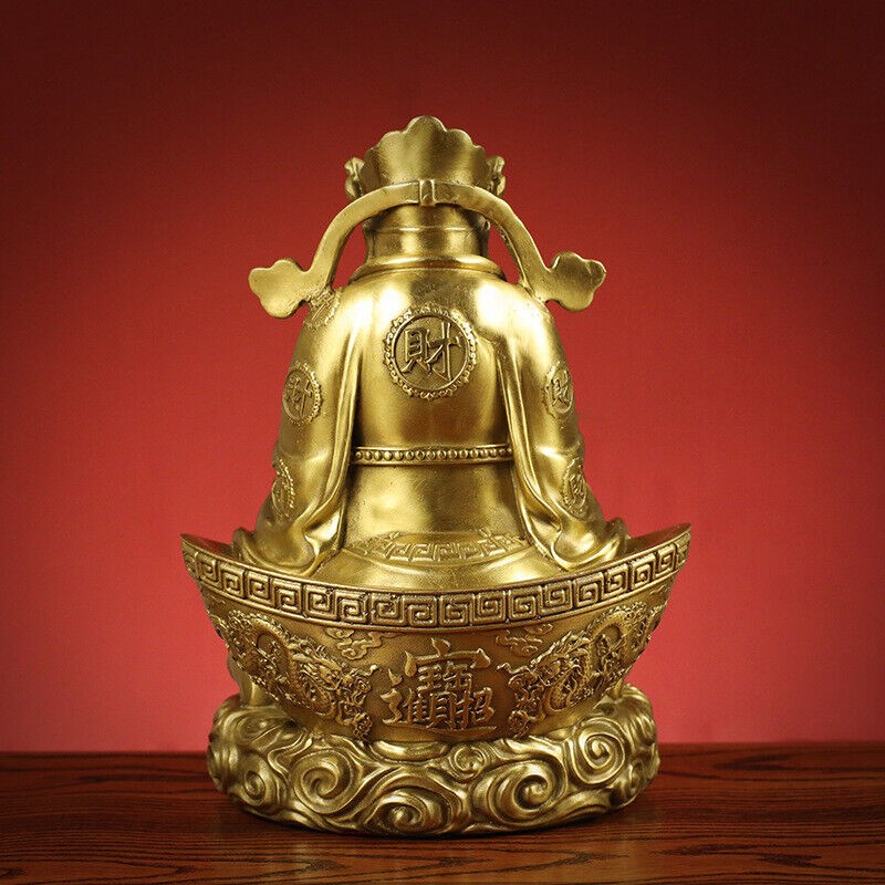 Boutique Handmade Pure Copper god of wealth