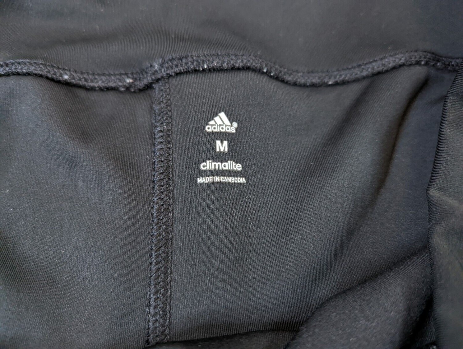 Adidas Shorts Running Womens Medium Black Athleticwear Climalite