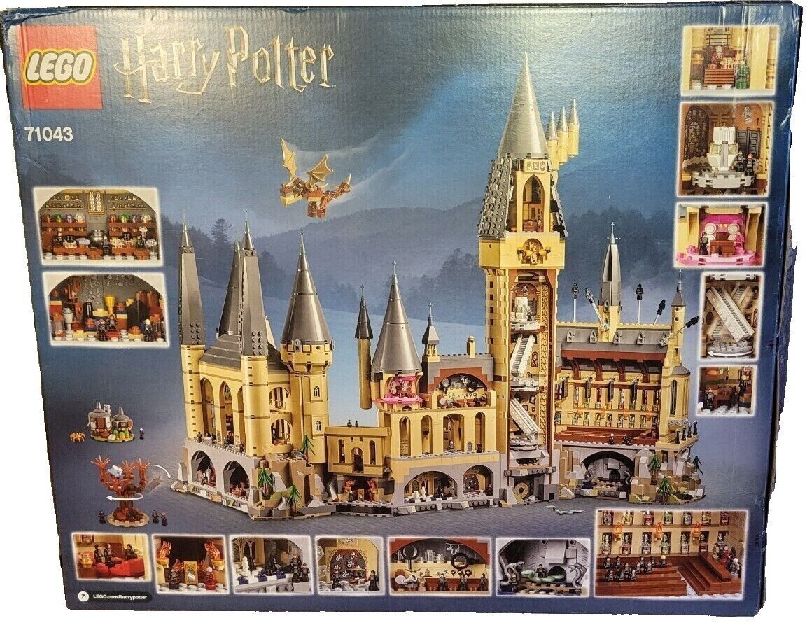 Guaranteed Genuine Lego Harry Potter Hogwarts Castle Set 71043 NEW SEALED BOX