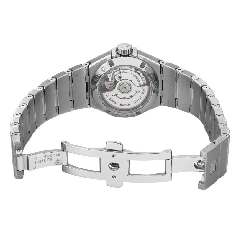 Omega Constellation 27mm Steel MOP Dial Automatic Watch 127.10.27.20.55.001