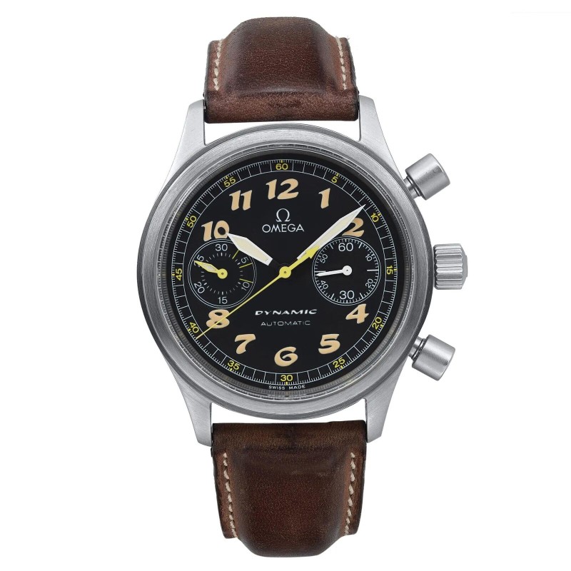 Omega Dynamic III 38mm Steel Black dial Automatic Watch Men's Watch 5290.50.27-