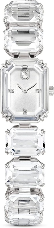 Swarovski Swiss Quartz Watch, Inspired by the Millenia Collection, Clear Crystal, Millenia Swiss Quartz Crystal Watch