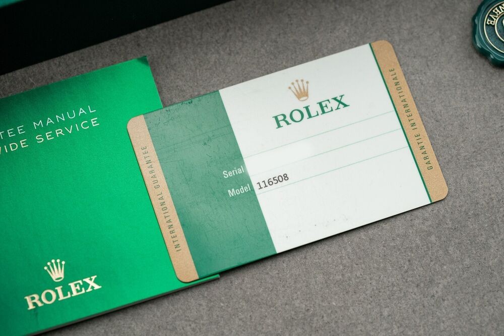 Rolex Daytona Cosmograph Yellow Gold Green Dial John Mayer 116508 2018