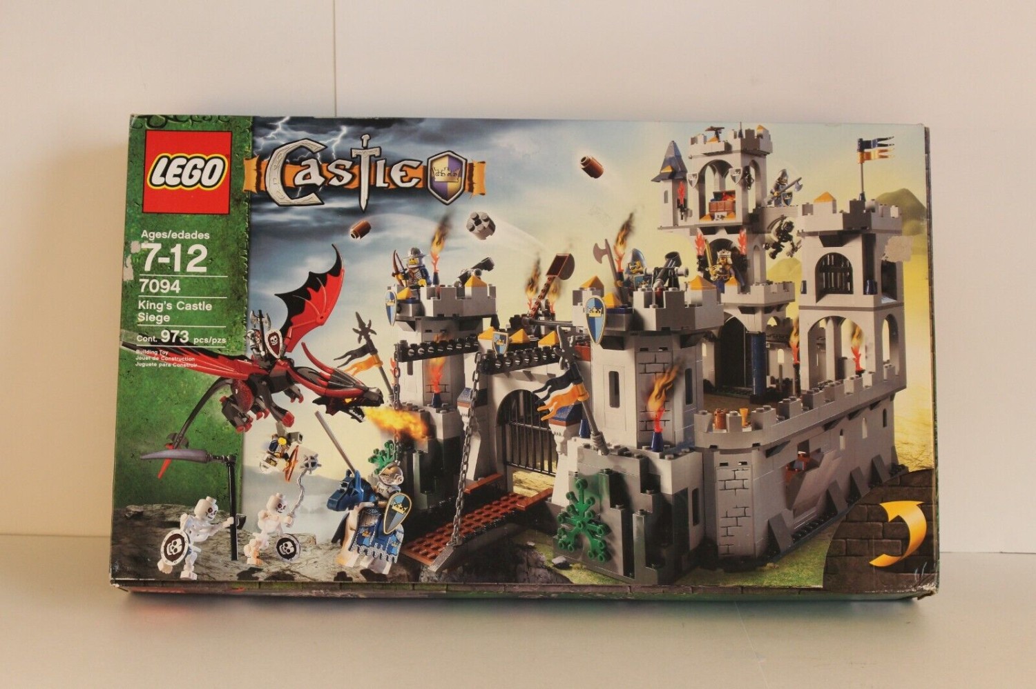 LEGO 7094 CASTLE: KINGS CASTLE SIEGE (BRAND NEW/OPEN BOX) SEE PICS