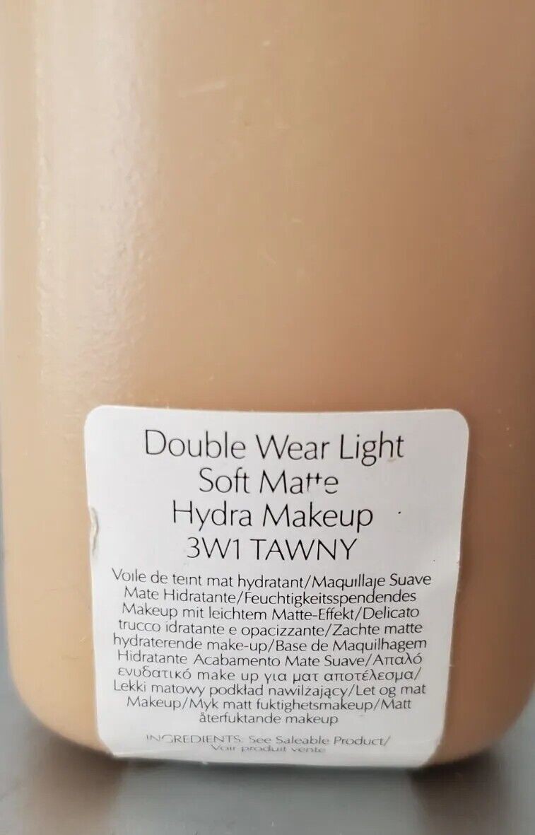 estee lauder double wear light soft matte Hydra makeup 3w1 tawny discontinued 