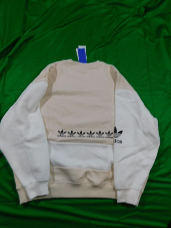 Adidas Originals Trefoil LOGO sweater women's L Wonder white H20451-