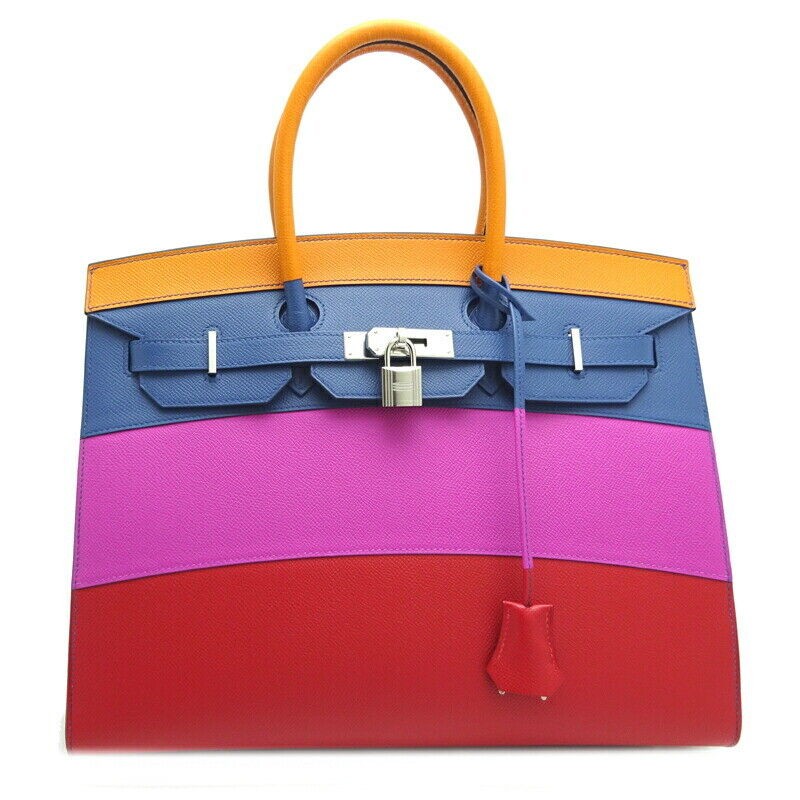 Herm è s Birkin Series 35 Rainbow Z Sculpture (Made in 2021) Women's Handbag Vo-