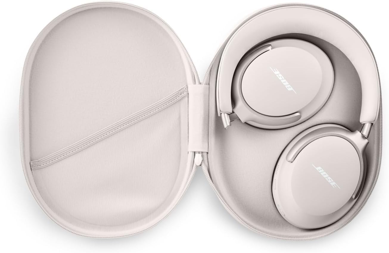 Bose QuietComfort Ultra Bluetooth Headphones, Wireless Headphones with Spatial Audio, Over-Ear Noise Cancelling with Microphone, Up to 24 Hours of Playtime
