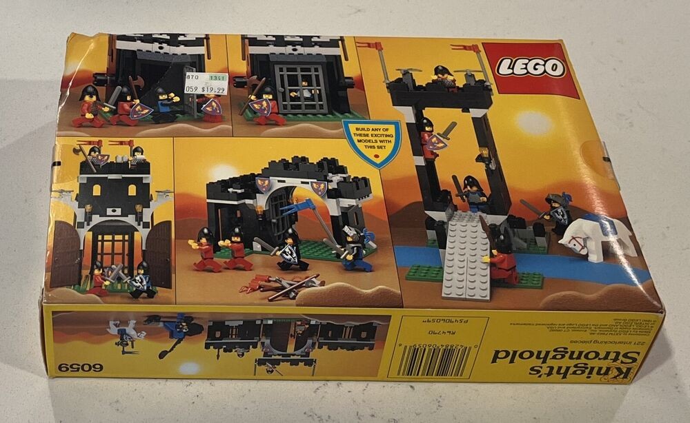 Lego - 6059 LegoLand Castle System, Knight's Stronghold *NIB* 1990