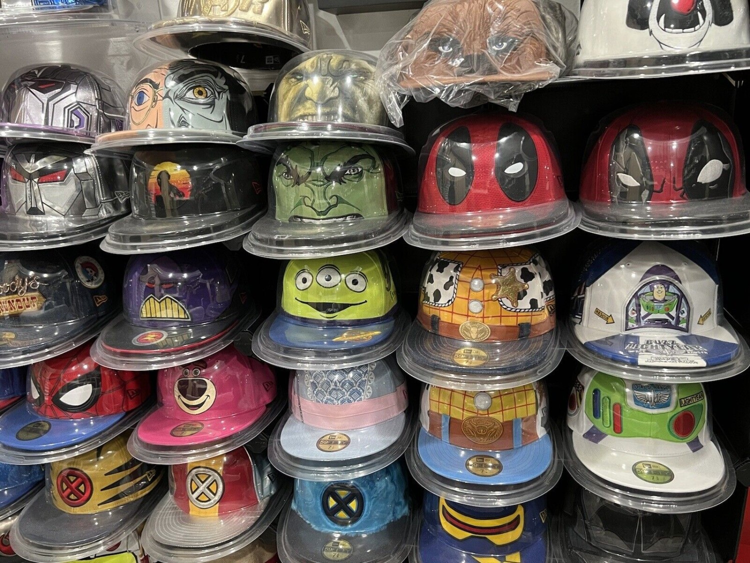 ENTIRE COLLECTION NEW ERA FITTED HAT, BIG FACE, HEROS, MARVELS, POKEMON, SUPREME