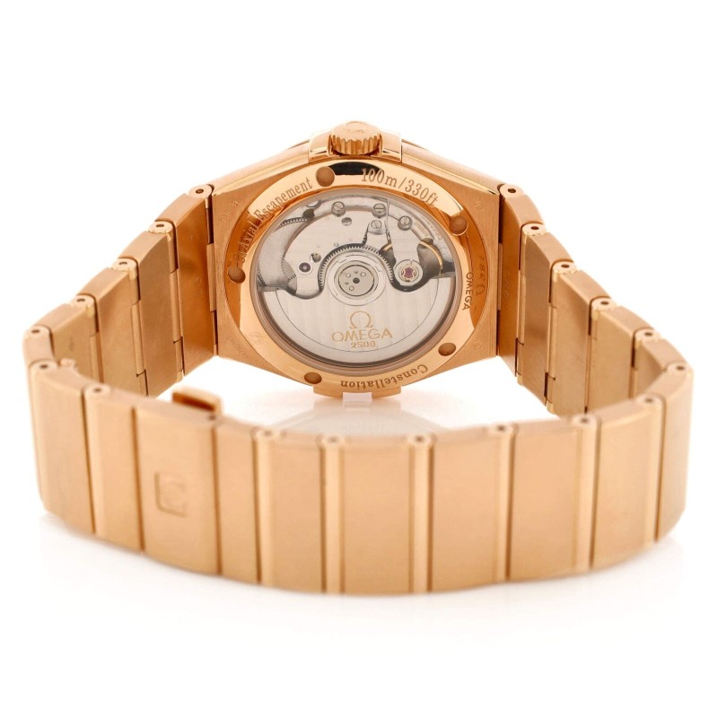 Omega Constellation Co Axial chronograph automatic rose gold 38--