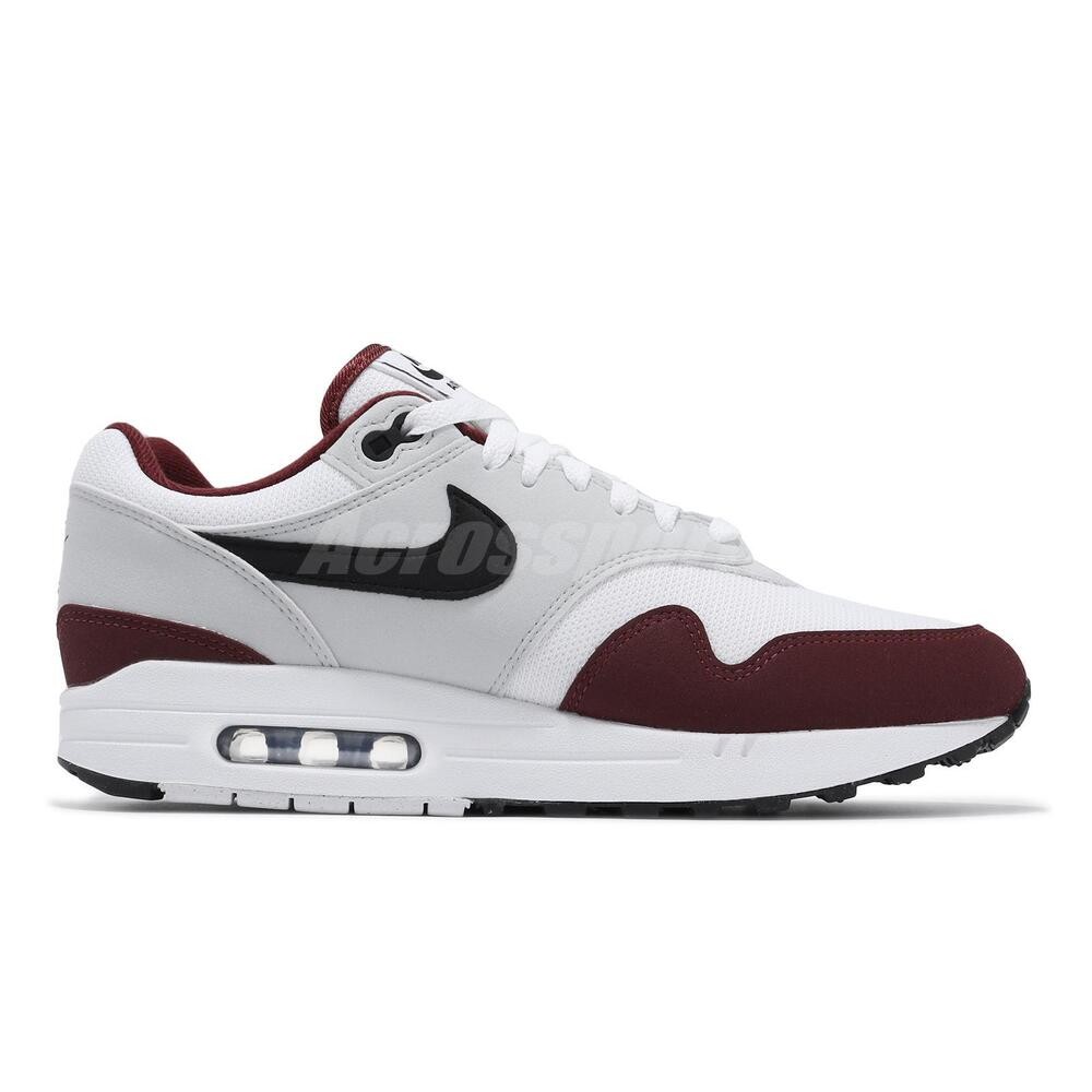 Nike Air Max 1 Dark Team Red Men Unisex Casual Shoes Sneakers FD9082-106