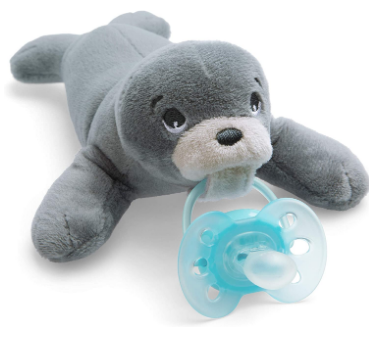 Philips philips avent curl robby, scf348/14, cute toy with super soft nipple, excellent gift for babies and children, nipple animal