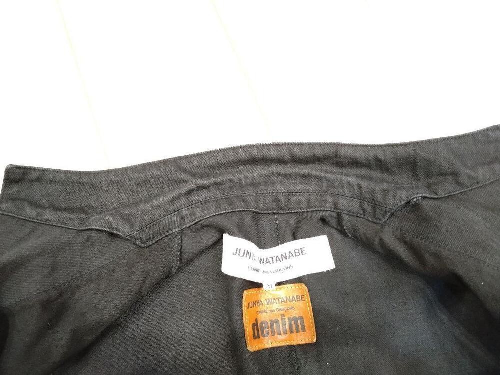 JUNYA WATANABE COMME des GARCONS Denim Black Jacket Blazer Women size JP-M
