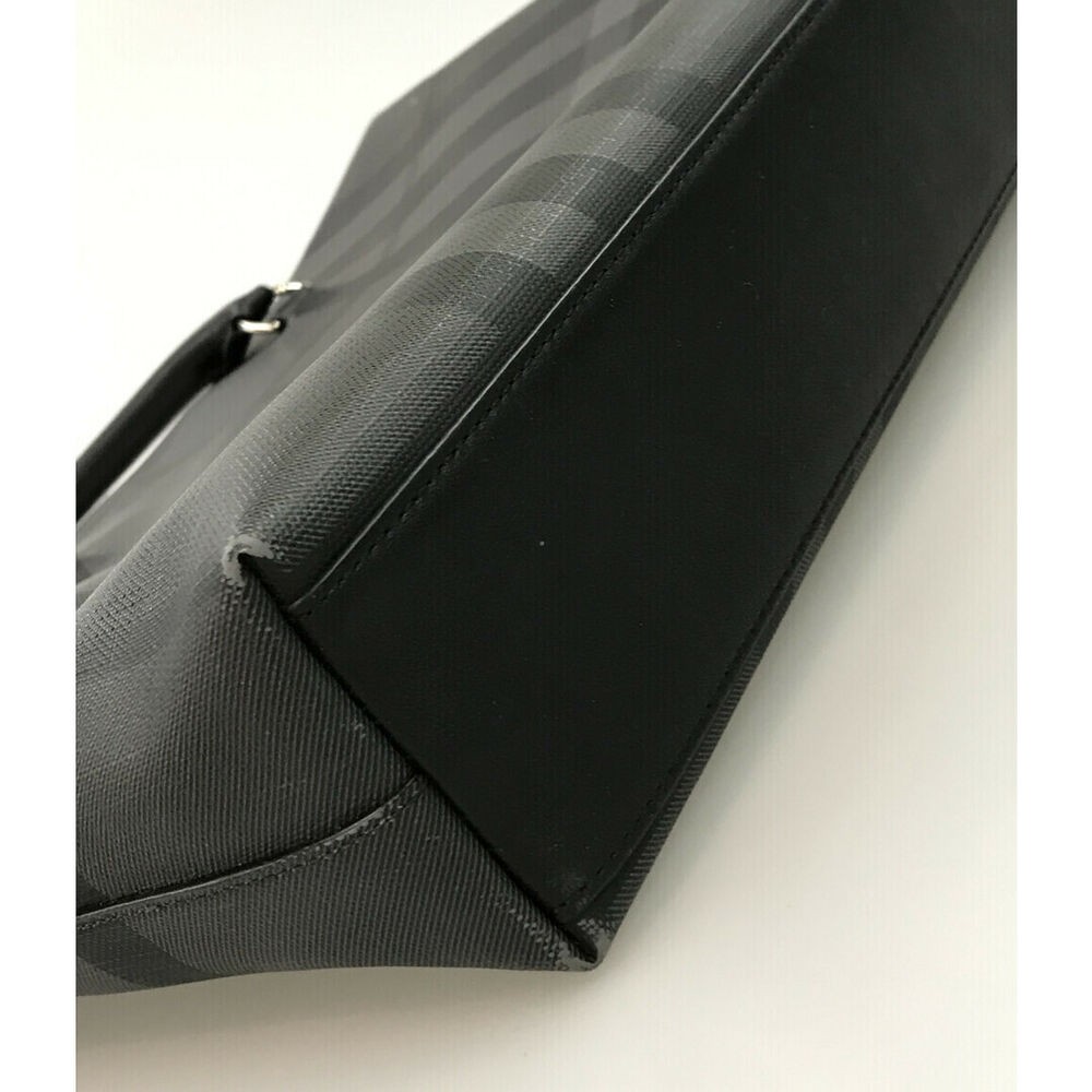 Burberry briefcase men's Black