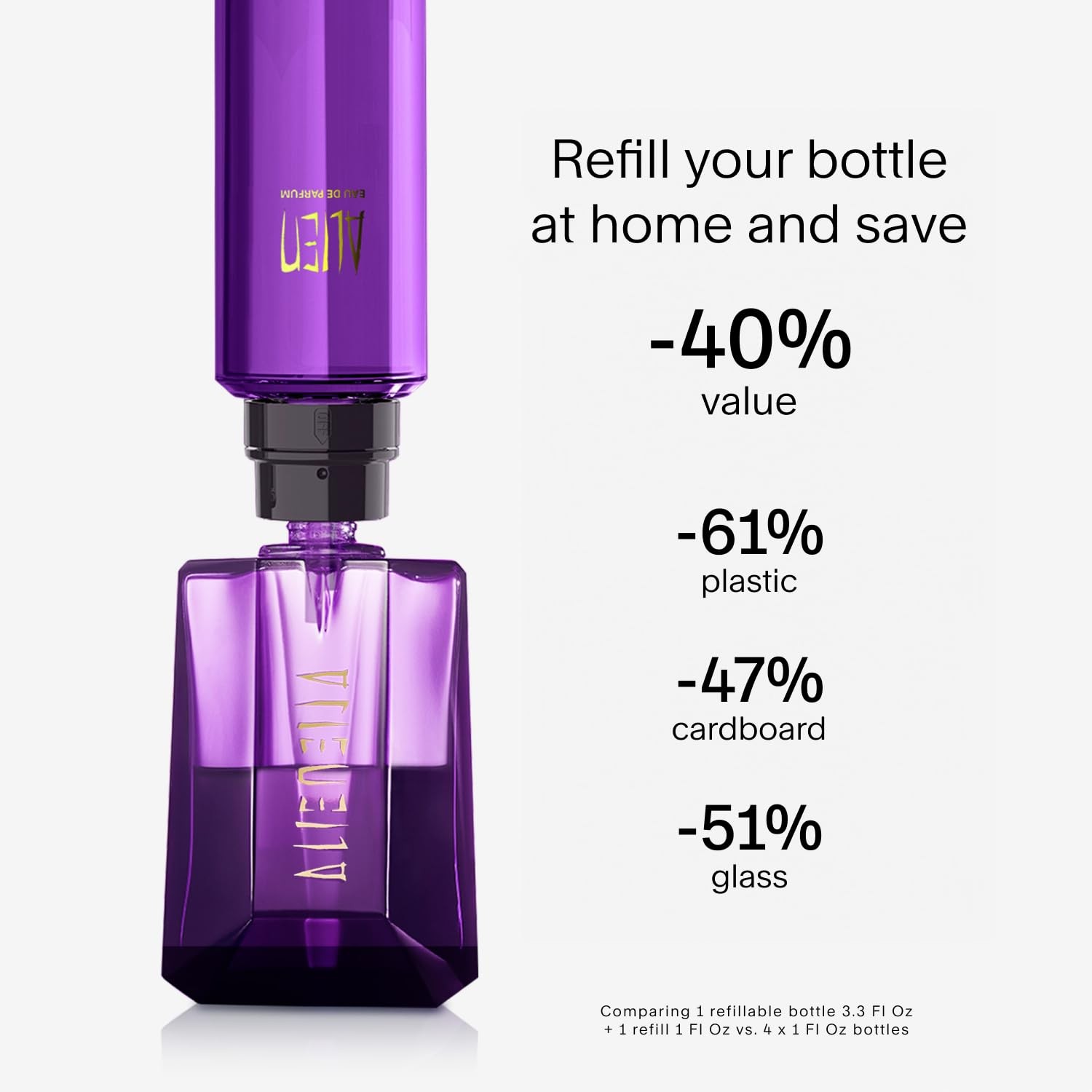 Mugler Alien - Eau de Toilette - Women's Fragrance - Floral and Woody - Jasmine, Wood and Amber - Long Lasting Fragrance