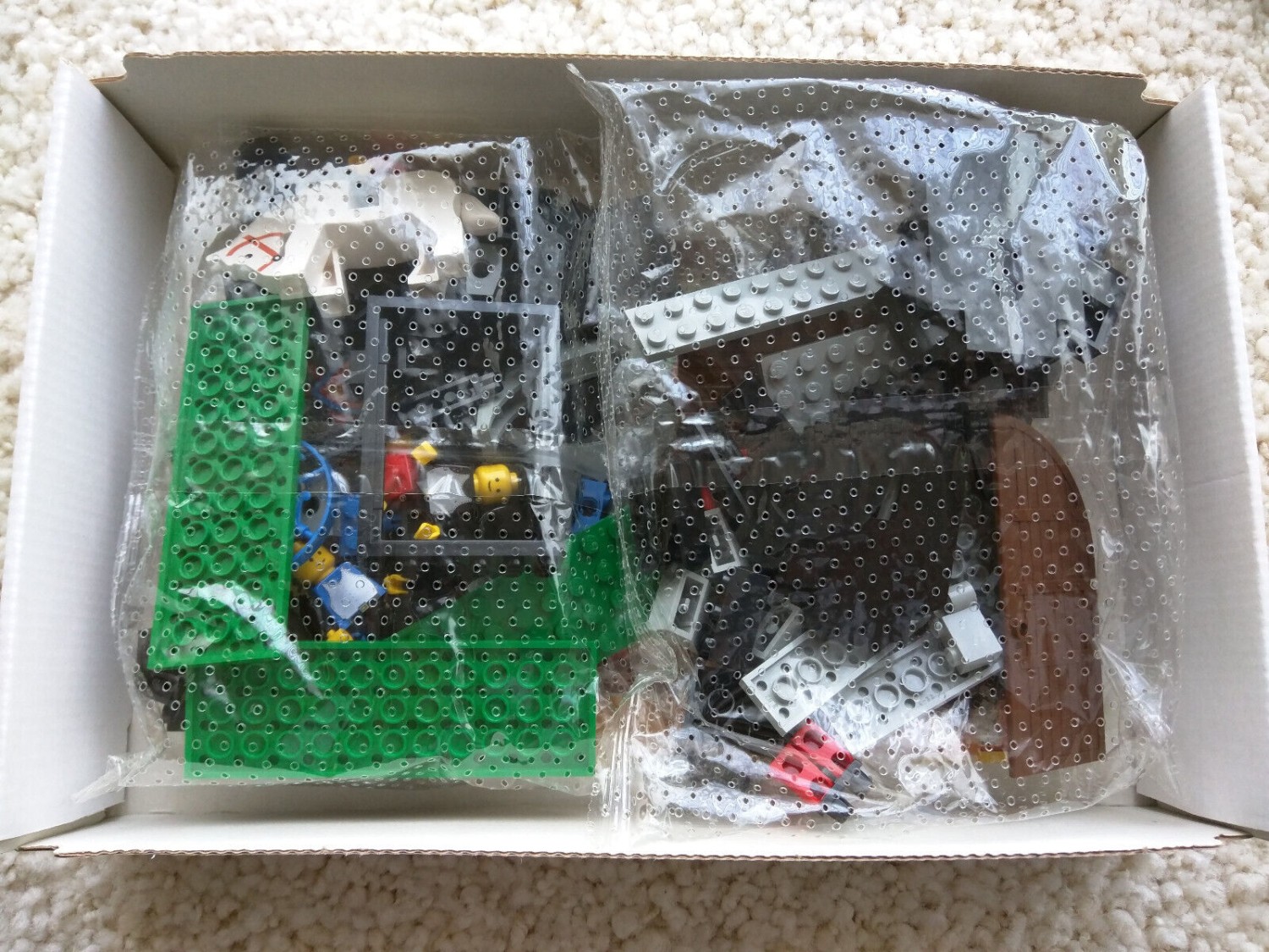 LEGO Castle 6059 Knight's Stronghold NEW! Wall Jail Horse Catapult Black Falcons