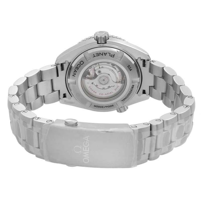 Omega Seamaster Planet Ocean 38mm Steel Diamond Women's Watch 232.15.38.20.01.001-
