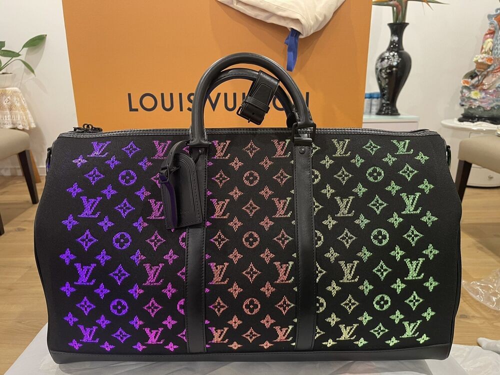 LOUIS VUITTON KEEPALL 50 LED BANDOULIÈRE Limited-EDITION “VIRGIL ABLOH’s” FW19