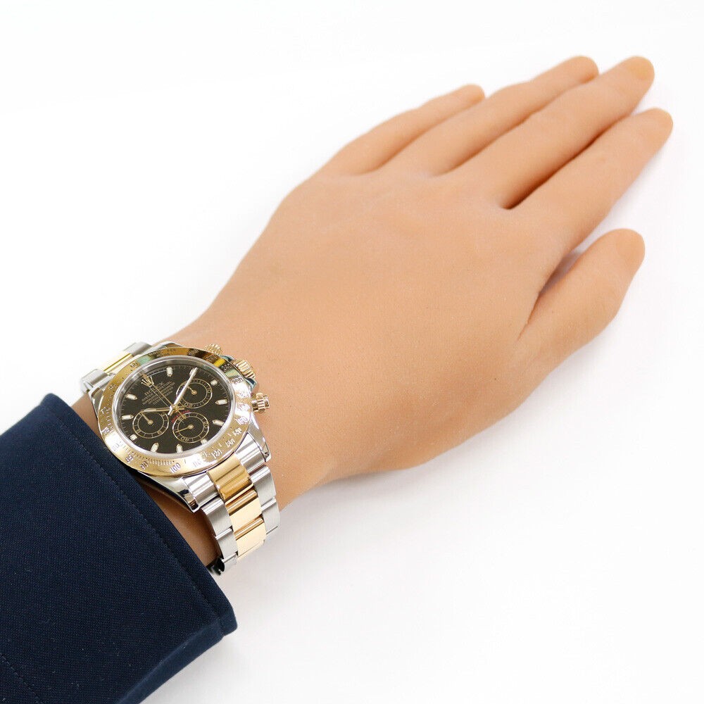 ROLEX Cosmograph Daytona Watches 116523 Stainless Steel K18 gold overhauled used