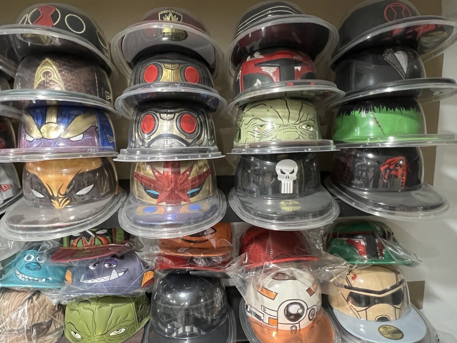 ENTIRE COLLECTION NEW ERA FITTED HAT, BIG FACE, HEROS, MARVELS, POKEMON, SUPREME