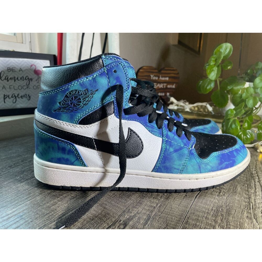 Nike Air Jordan 1 Retro High OG Tie Dye 2020 Size 10 CD0461-100 Sneakers