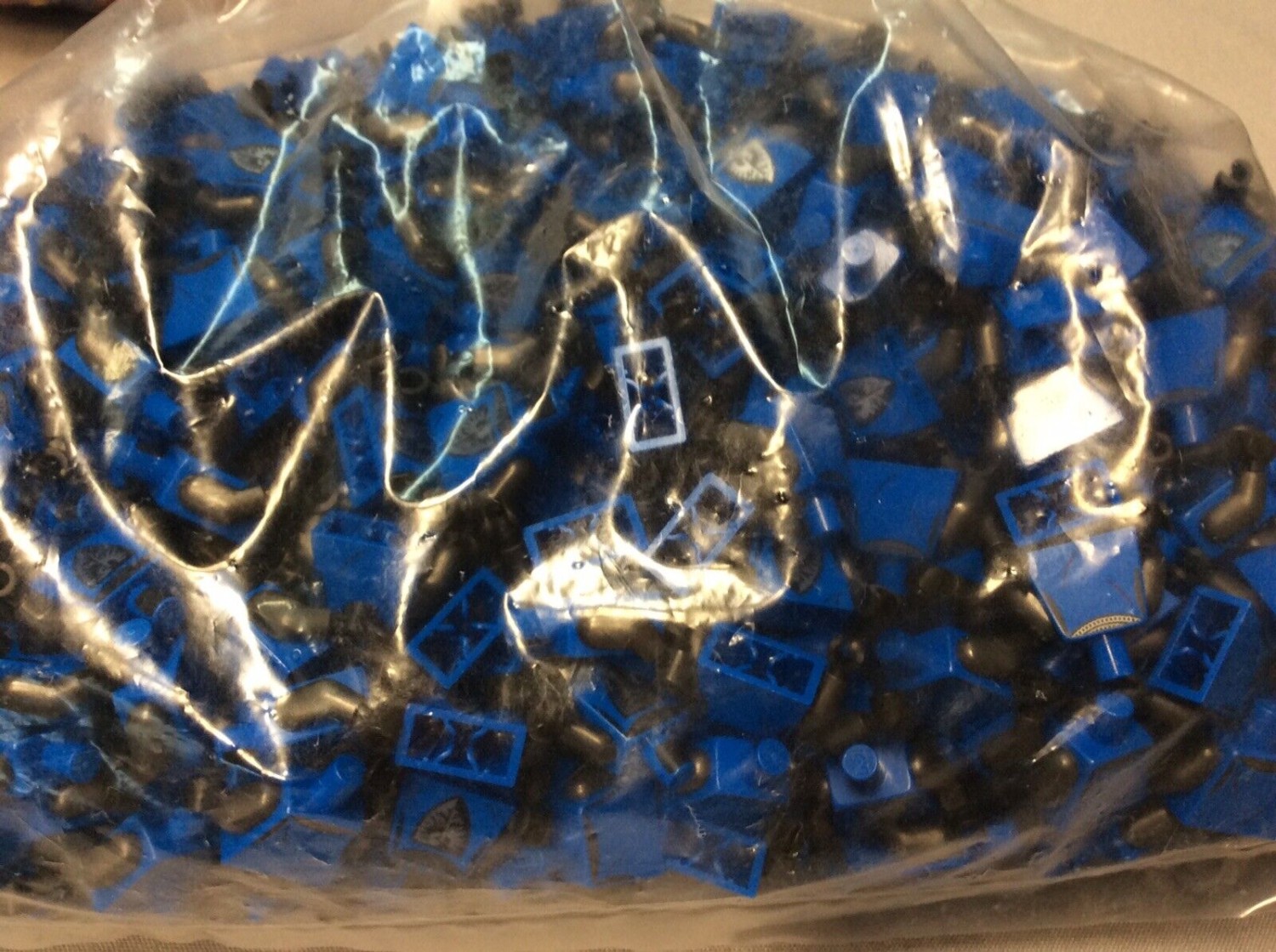 Lot Of 200 LEGO Black Falcon Torso Castle Minifigure Knight Lot Brand New