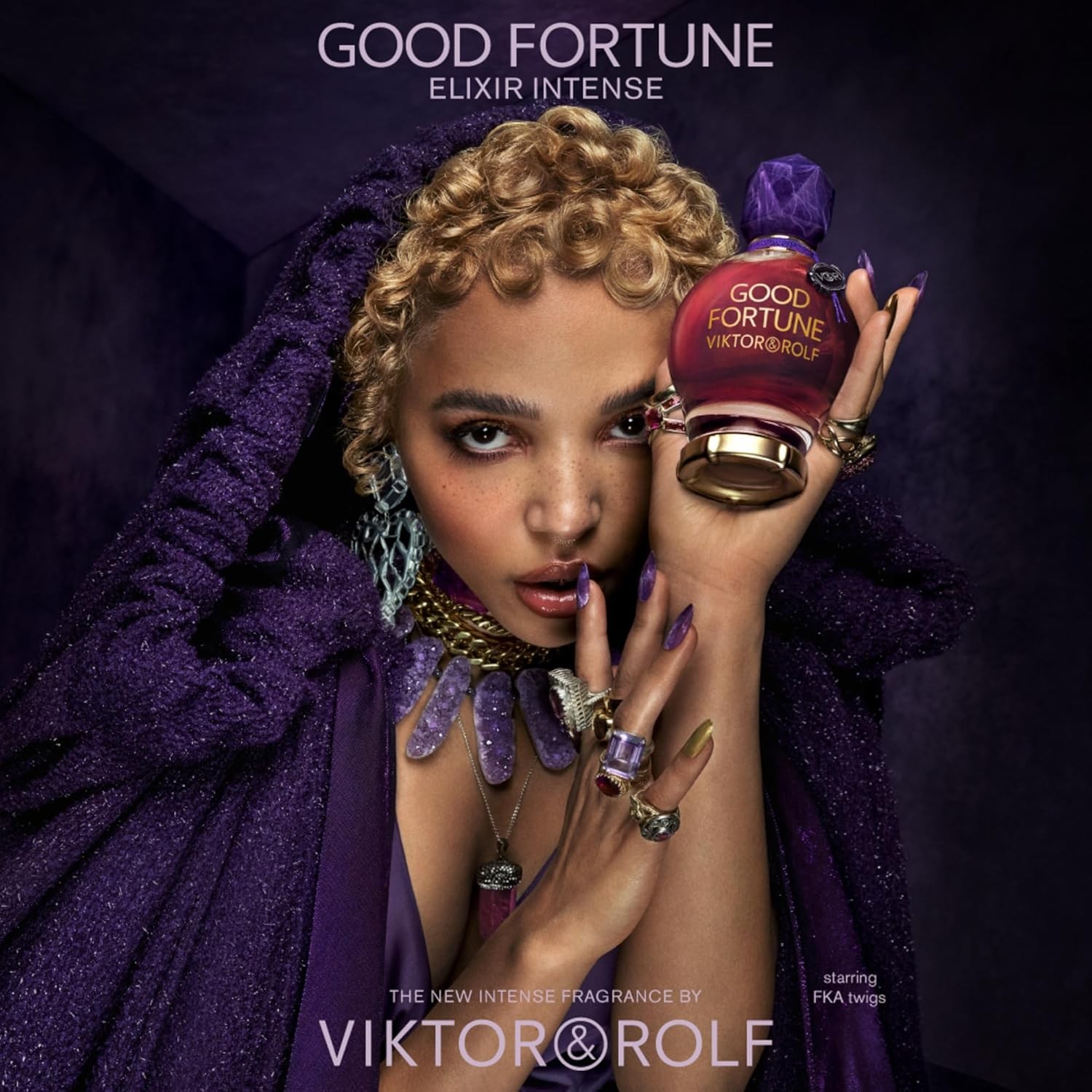 Viktor&Rolf - Good Fortune Eau de Parfum Intense - Floral and amber - Women's fragrance - with notes of vanilla and sandalwood