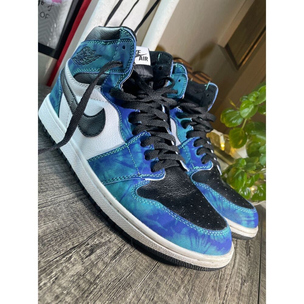 Nike Air Jordan 1 Retro High OG Tie Dye 2020 Size 10 CD0461-100 Sneakers