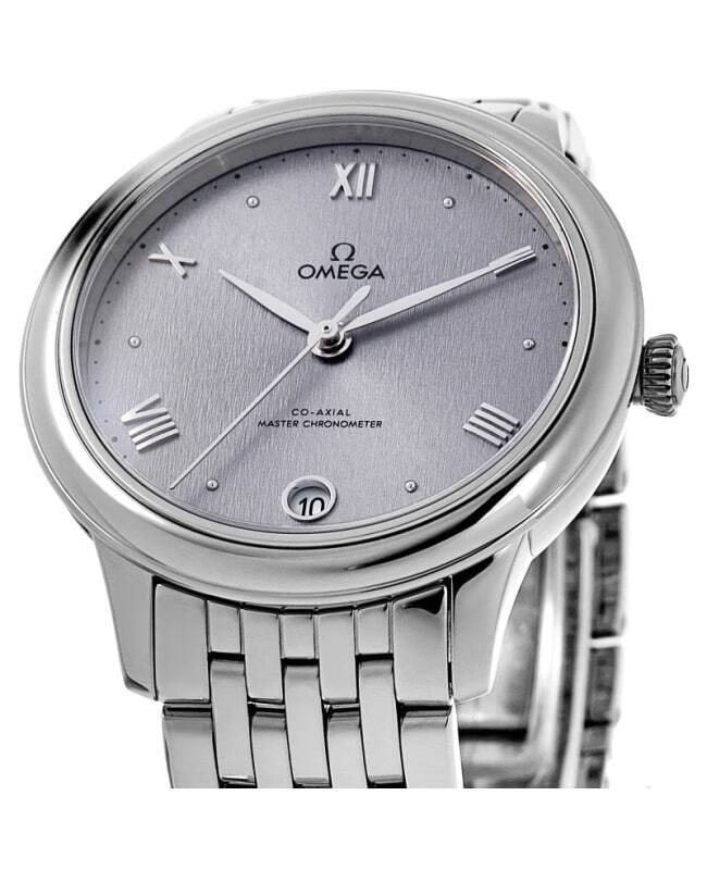 New Omega De Ville Prestige Purple dial Women's Watch 434.10.34.20.03.001-