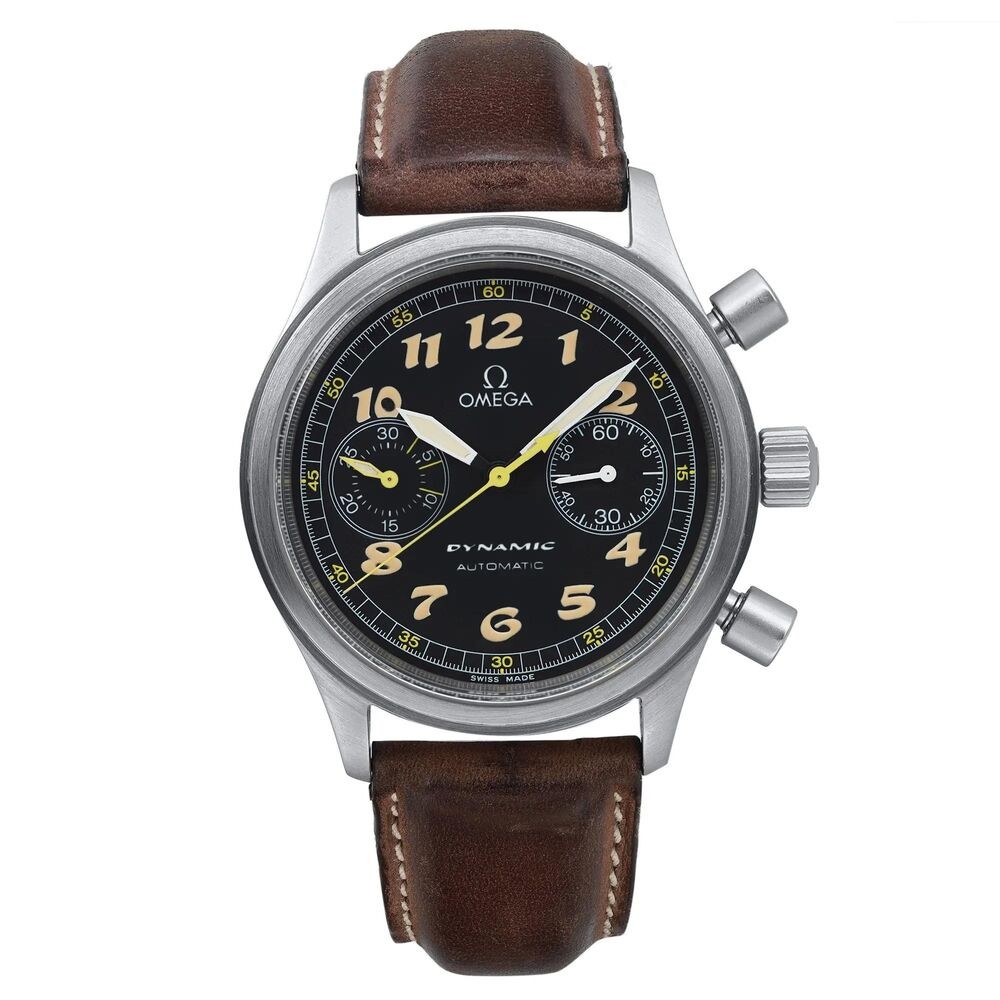 Omega Dynamic III 38mm Steel Black dial Automatic Watch Men's Watch 5290.50.27-